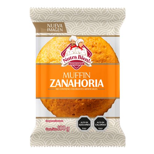 Muffin Zanahoria 100g