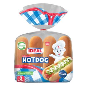Pan Hotdog 8p 480g Bolsa ID