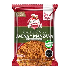 Galleton Avena Manzana 1p 40g