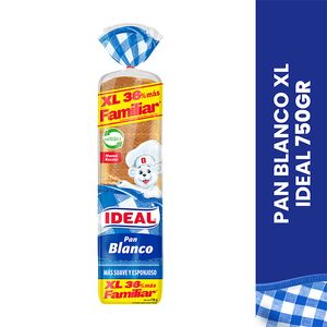 Pan Blanco XL 1p 750g