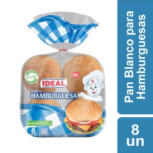 Pan de Hamburguesa 8un 520g
