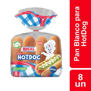 Pan Hotdog 8p 480g Bolsa ID