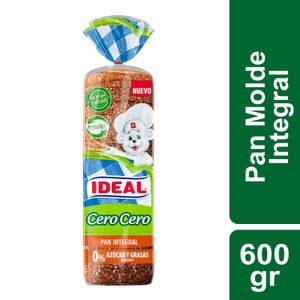 Pan Integral Ideal Cero Cero 600g