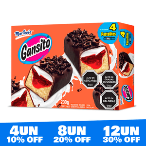 Gansito 4p 200g CJ MLA