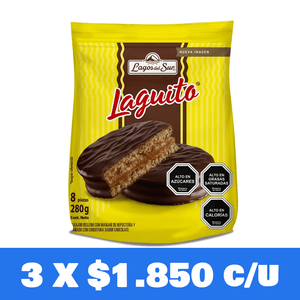 Alfajor Laguito 8un 280g